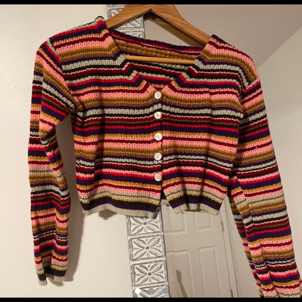 Knit Cardigan Top